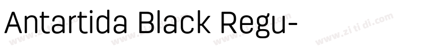 Antartida Black Regu字体转换 Antartida Black Regu字体转换